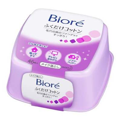 Bioré Makeup Removing Cotton Sheet Box