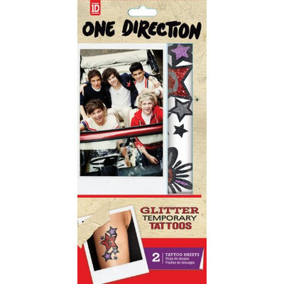 Tempt Tattous One Direction Temporary Glitter Tattoo