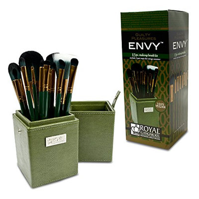 Royal Brush Guilty Pleasures Envy Cosmetic Brush Box Kit