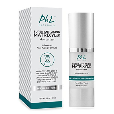 The Best Wrinkle Cream: Super Anti-Aging Matrixyl® - Hyaluronic Acid Cream - Face + Neck Cream for Wrinkles - Natural Anti Wrinkle Green Tea Antioxidant Face Cream - Best Anti Aging Facial Moisturizer