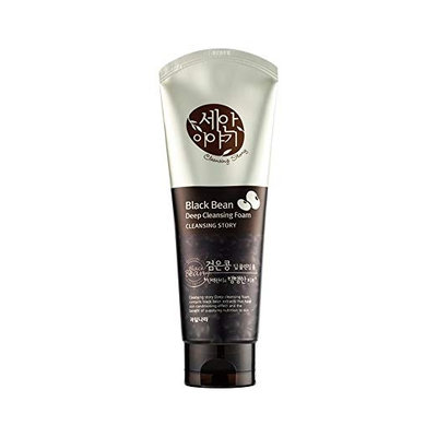 Kwailnara BLACK BEAN Cleansing Story Natural Deep Facial Foam Cleanser