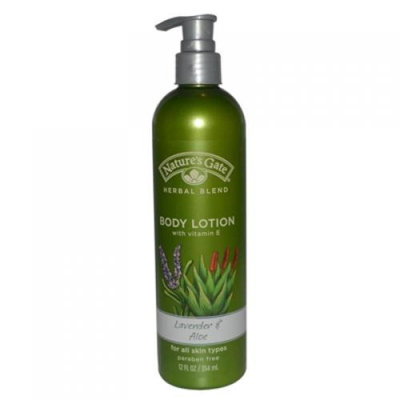 Nature's Gate Organics Organics Herbal Blend Body Lotion Lavender & Aloe with Vitamin E