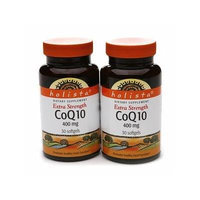 Holista CoQ10 400mg, Softgels, Twin Pack 30 each bottle