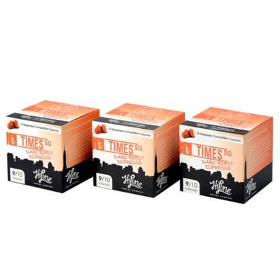 HiLine Coffee 30-Count Times Square Dark Roast Espresso Capsules