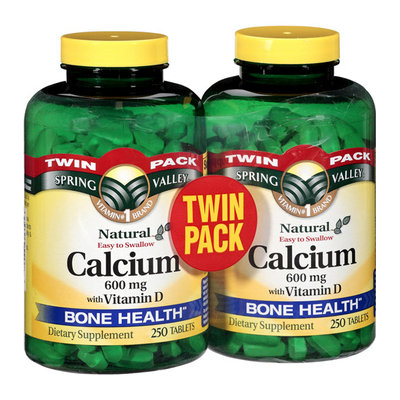 Spring Valley Calcium Supplement 600 mg with Vitamin D