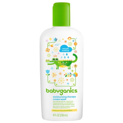 BabyGanics Moisturizing Therapy Cream Wash, Fragrance Free
