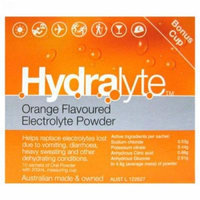 Hydralyte Electrolyte Powder Orange 10 Sachets