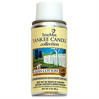 TimeMist Yankee Candle Micro 3000 Air Freshener Refills, Clean Cotton