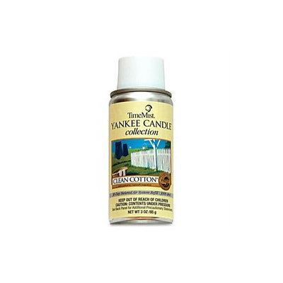 TimeMist Yankee Candle Micro 3000 Air Freshener Refills, Clean Cotton