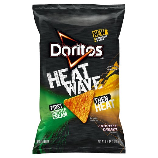 DORITOS® Heat Wave™ Chipotle Cream Flavored Tortilla Chips