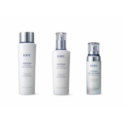 FREE INTERNATIONAL SHIPPING + SPECIAL EVENT!!! IOPE WHITEGEN SOFTENER SKIN LUMINOUS (All Skin /Whitening /150ml) + WHITEGEN EMULSION SKIN LUMINOUS (All Skin /Whitening / 130ml) + IOPE WHITEGEN AMPOULE ESSENCE BIO LUMINOUS (All Skin / Whitening / 50ml)