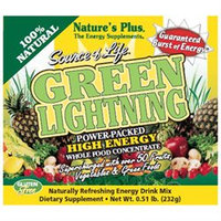 Nature's Plus - Source of Life Green Lightning Energy Drink - 20 Packets