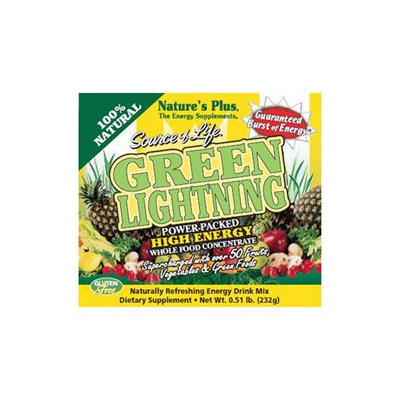 Nature's Plus - Source of Life Green Lightning Energy Drink - 20 Packets