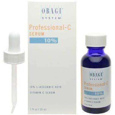 Obagi Professional-C Serum 10% L-Ascorbic Acid Vitamin C Serum Facial Treatment Products