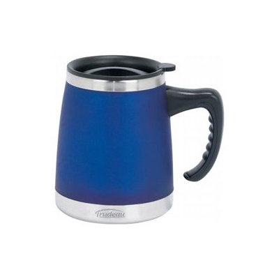 Trudeau Corporation 15 Oz. Umbria Desk Mug in Blue