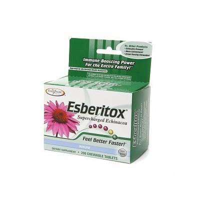 Enzymatic Therapy Esberitox Supercharged Echinacea, Chewable Tablets 200 ea