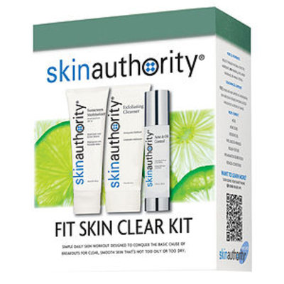 Skin Authority Fit Skin Clear Kit, includes a FREE Skin Cleansing System ($213 Value), 1 ea