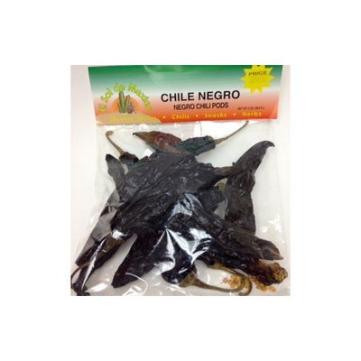Negro Chili Pods by El Sol de Mexico 2 oz.