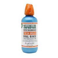 TheraBreath Fresh Breath Oral Rinse, Invigorating Icy Mint, 16 oz