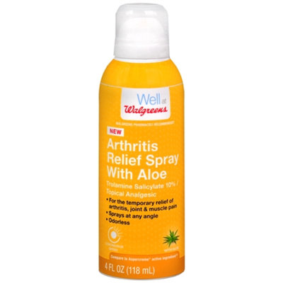 Walgreens Arthritis Relief Spray w/Aloe, 4 oz