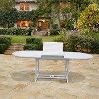 VIFAH Butterfly Outdoor Extension Dining Table, 1 ea
