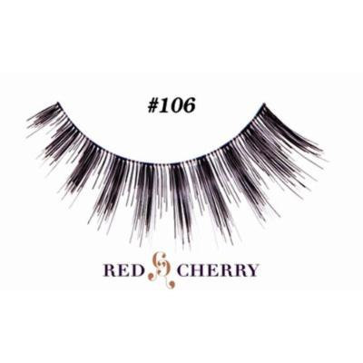 Red Cherry False Eyelashes (Pack of 10 pairs) (106)