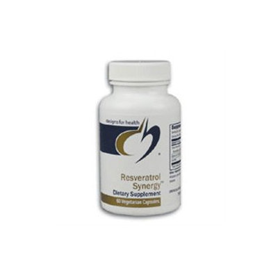 Designs For Health - Resveratrol Synergy - 60 Vegetarian Capsules