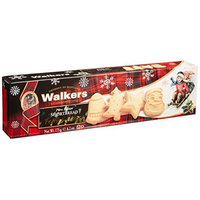 Walkers Shortbread Festive Shapes, 6.2-Ounce Boxes (Pack of 4)