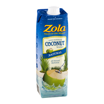 Zola Fruits Of The World Coconut Water Natural