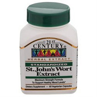 21st Century Healthcare St. John's Wort Extract 60 Vegetarian Capsules, 21st Century Health Care