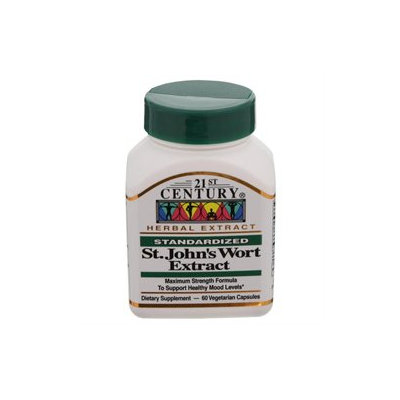 21st Century Healthcare St. John's Wort Extract 60 Vegetarian Capsules, 21st Century Health Care