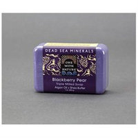 One With Nature Triple Milled Soap Bar Blackberry Pear 7 oz