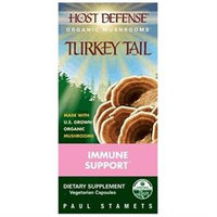 Fungi Perfecti - Host Defense Turkey Tail Cellular Support - 120 Vegetarian Capsules