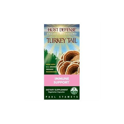 Fungi Perfecti - Host Defense Turkey Tail Cellular Support - 120 Vegetarian Capsules