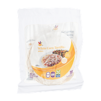 Ahold White Corn Tortillas Small - 16 CT