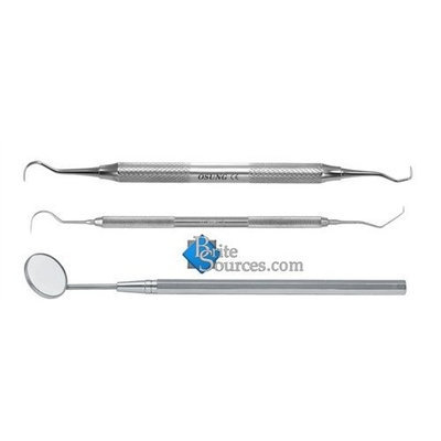 Osung Dental Tartar Scraper and Remover Set, SS