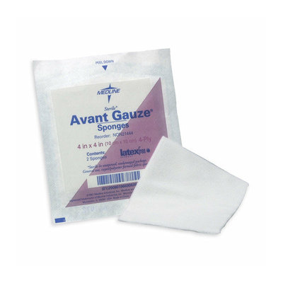 Medline Non-Sterile Non-Woven Avant Gauze with 4-Ply