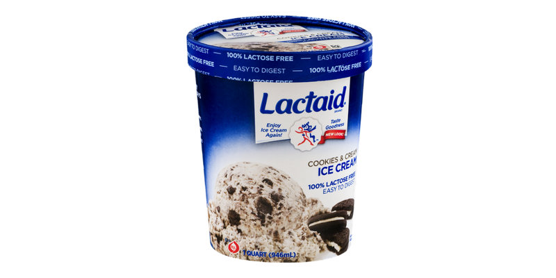 lactaid ice cream low fodmap