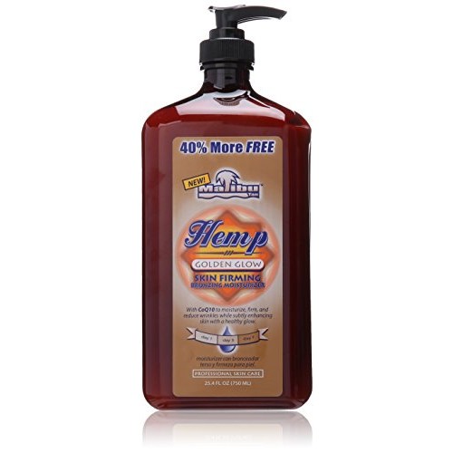 Malibu Hemp Golden Glow Skin Firming Bronzing Moisturizer 25.4oz