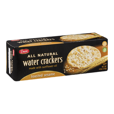 Dare All Natural Water Crackers Toasted Sesame