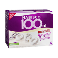 Nabisco 100 Cal Mister Salty Yogurt Flavored Pretzels - 6 PK