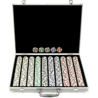 Trademark Commerce Trademark Poker 11.5g 4 Aces Poker Chip Set with Aluminum Case