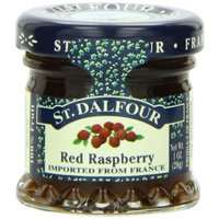 St Dalfour ST. DALFOUR Red Raspberry Conserves, 1 Ounce Jars (Pack of 48)