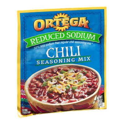 Ortega Chili Seasoning Mix Reduced Sodium