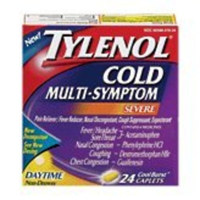 Tylenol® Severe Multi Symptom Daytime Cool Burst Caplets