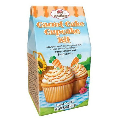 Brand Castle Carrot Cake Cupcake Kit, 8.5-Ounce (Pack of 4)