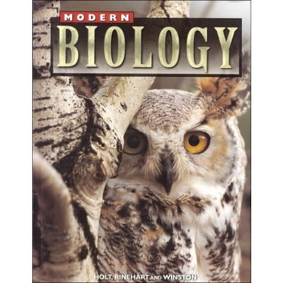 Holt Modern Biology: Student Edition Grades 9-12 1999