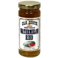 Old South South Sweet Pickled Watermelon Rind 10 Oz Jar (3 Pack)