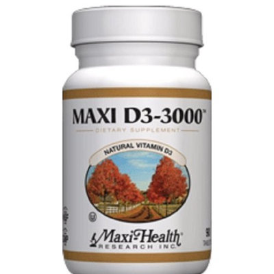 Maxi D3-3000 Nutrition Supplement, 90 Count