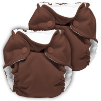 Lil Joey 2 Pack All-In-One Cloth Diaper, Root Beer